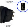 Rocker Switch On/Off/On