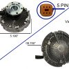 Fan Clutch Electric Mack  PNG, Vision MP7, MP8