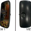 Performance Mirror 8in X 17in Black IHC