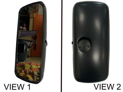 Performance Mirror 8in X 17in Black IHC