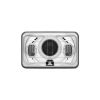 TLED-H92 4" X 6" LED PROJECTOR HEADLIGHT WITH HEATED LENS & OPTIONAL BACKLIT AUXILIARY - LOW BEAM - Image 4