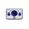 TLED-H91  4" X 6" LED PROJECTOR HEADLIGHT WITH OPTIONAL BACKLIT AUXILIARY - HIGH BEAM - Image 2