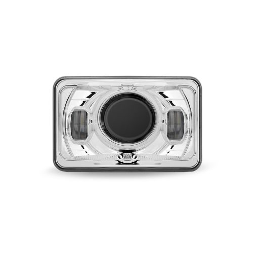 TLED-H91  4" X 6" LED PROJECTOR HEADLIGHT WITH OPTIONAL BACKLIT AUXILIARY - HIGH BEAM - Image 4