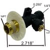 Double Check Valve 3/8in NPT X 1/4in PLC - Image 2