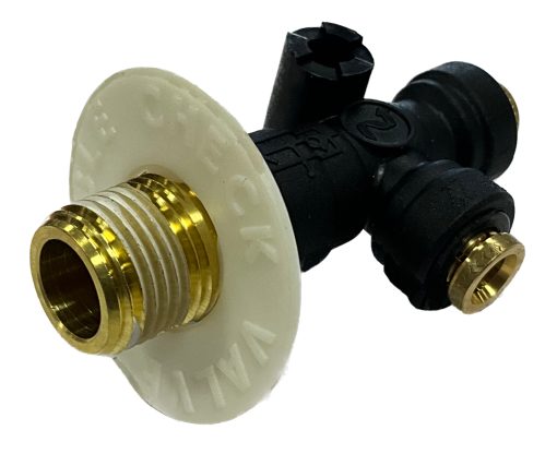 Double Check Valve 3/8in NPT X 1/4in PLC