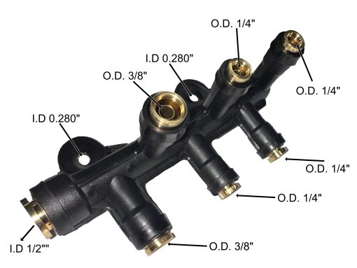 Air Manifold IHC Part # 2015711C1, 170.1028 - Image 3