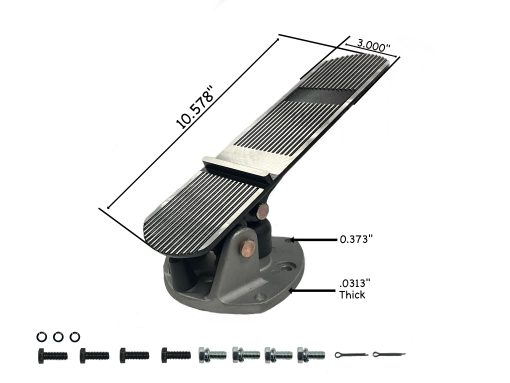 SN4017a N30056BR Treadle Foot Valve Kit for E3 & E7 N30056BR E3E6TRDL Replac. - Image 2