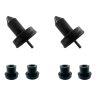 Pair Of Rubber Hood Pin Bushing Guide For A Mack Truck Peterbilt and Kenworth