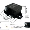 Automann 12V 75A Automotive High Current Power Relay PC775-1A-12C-D2-X