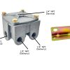 Automann 103009 R-12 Relay Valve with Horizontal Delivery Ports