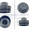 Engine Fuel Filter Cap Detroit Diesel DD15 572.46608 A4700921608