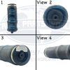 Replaces Firestone W02-358-7110 Cab Air Spring Cabin Sleeper Bag Kenworth