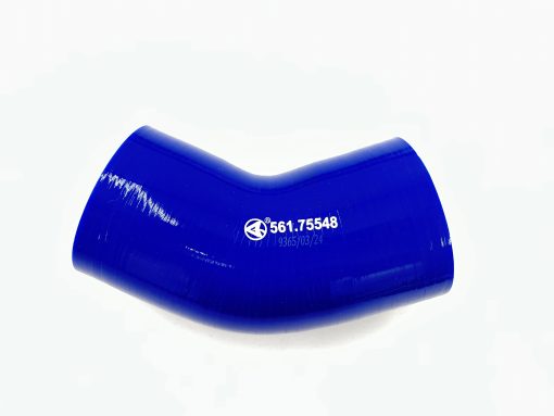 2.5" SILICONE LOWER RADIATOR HOSE PACCAR KW PETERBILT SIMILAR TO F50-1548 - Image 2