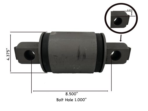 Hendrickson Bar Pin Bushing Kit for Walking Beams AL800089, 8080089, 34013087L - Image 2