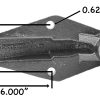 Shackle Hanger Kenworth M1825 B111033 B11-1033 - Image 2