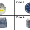 REPLACES FIRESTONE W01-358-9082 AIR SPRING BAG GOODYEAR 1R12-092 1R12-093