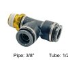 177.11718C - PLC Swivel Male Run Tee 1/2 X 3/8in