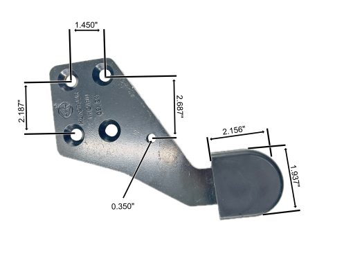 HLK2733R - Hood Guide Poly RH IHC