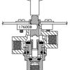 Sealco Hand Valve - Push/ Pull  Three Hole Panel Mount - Image 2