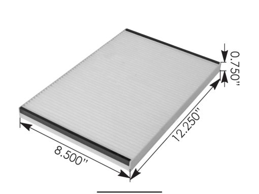830.61029 - Cabin Air Filter Volvo