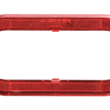 A78RXB Red reflex snap-on trim ring, FMVSS "A"