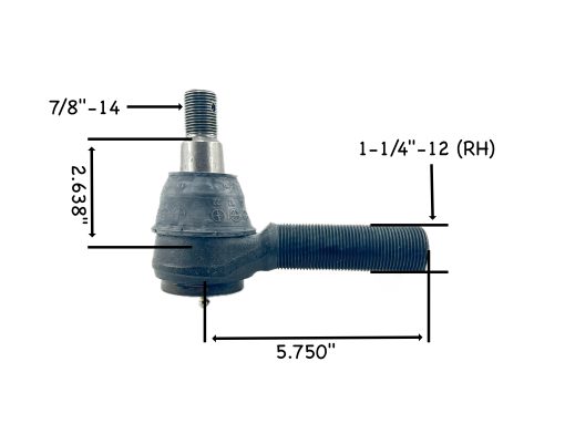 310-228 Tie Rod End Right Hand Threaded