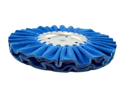 562.W1003BU - Buffing Wheel 8in Blue - Image 2