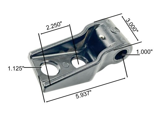 M137293L - Hood Bracket LH Kenworth