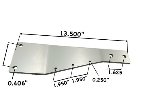 M75669L - Lower Step Bracket LH Peterbilt
