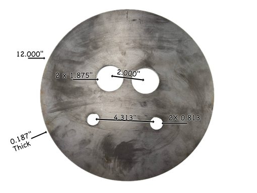 MHT2129 - Air Spring Plate Hendrickson