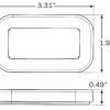 Black open back grommet - Image 2