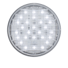 Clear back-up light, recess mount, standard 2-pin connection, 12-24V