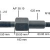 MK16947 - Shock Bracket Stud Kenworth