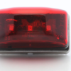 Red marker/clearance light, single wire, self grounding, 6" lead, clam - Image 3