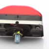 Red marker/clearance light, single wire, self grounding, 6" lead, clam - Image 4