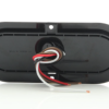 Fusion 16-LED 6-in. stop/turn/tail/back-up light, red and clear lens, red and white LEDs, surface flange mount, hard wired - Image 3