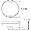 Clear lens yellow parking/rear turn signal, PL-3 connection - Image 2