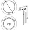 Red stop/turn/tail light, PL-3 connection - Image 3