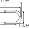 Red stop/turn/tail light, hard wired - Image 2