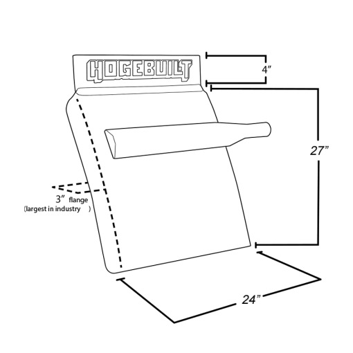 Triangle Arm Quarter Fender M130 - Image 2