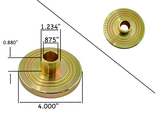 Dayton Parts 334-1574 Concentric Alignment Collar for Hendrickson Suspensions