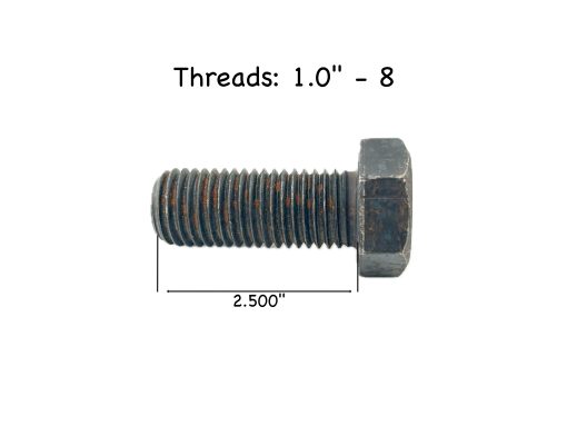 334-209 Cap Screw 1in-8 X 2-1/2in GR5