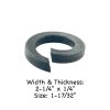 Dayton Parts 334-242 Lock Washer – 1-17/32″ Size | Heavy-Duty 1-1/2" Axle Nut Washer